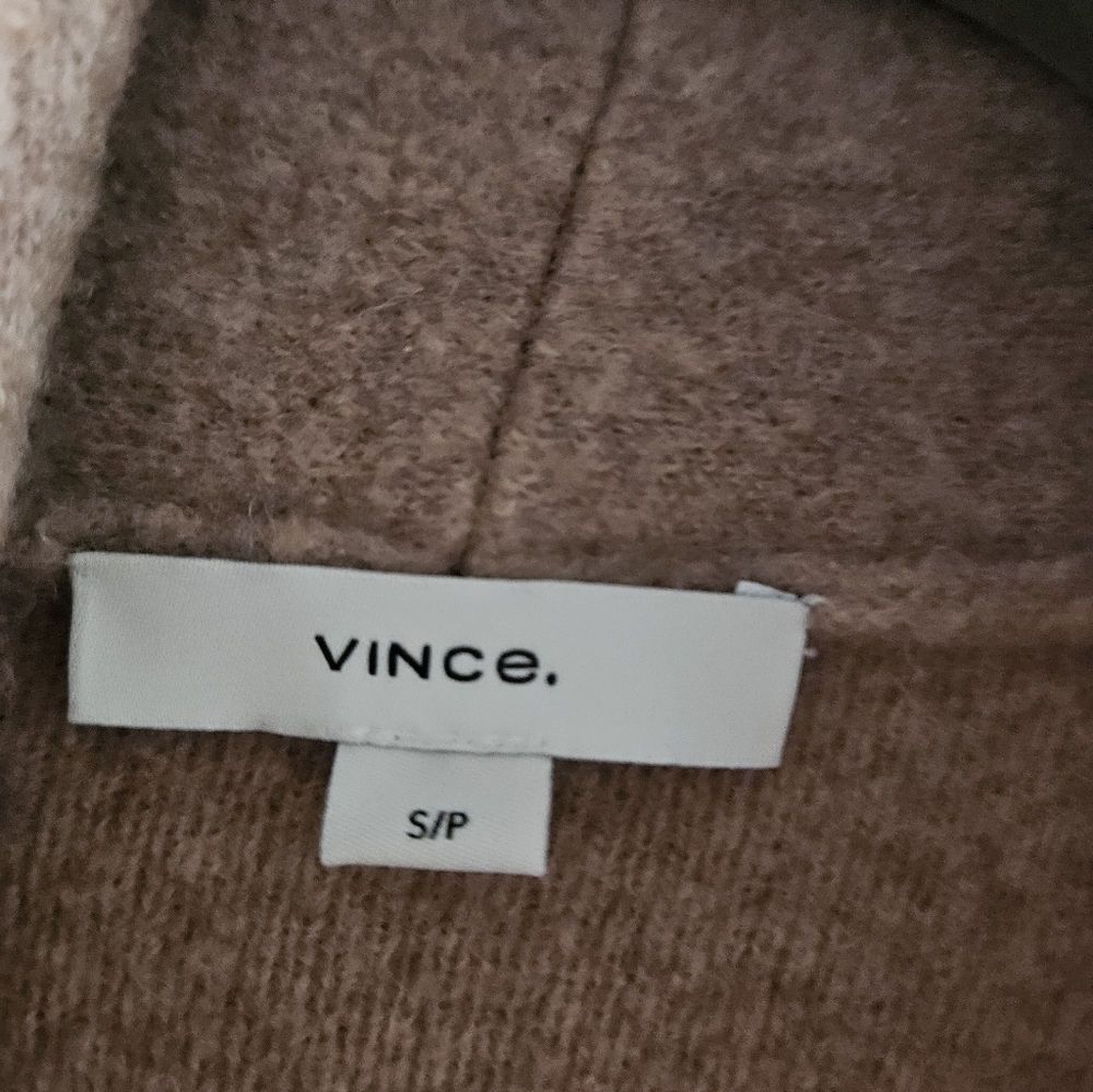 Vince Size Small Camel Cardigan Sweater Coat With Pockets! - Picture 5 of 8